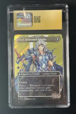 Cecil, Dark Knight (Borderless) (Surge Foil) MTG FIN ✨ PRISTINE ✨ 10 - Image 2