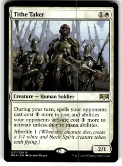 Tithe Taker Ravnica Allegiance Regular MTG NM - Image 1