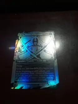 1x Avatar Aang - 0308, Borderless Art Foil, Avatar, Magic MTG NM - Image 2