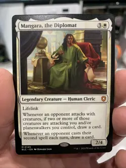 MTG Mangara, the Diplomat [Bloomburrow Commander] Near Mint - Image 1