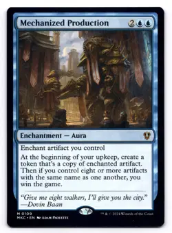 Mechanized Production NM Commander: Murders at Karlov Manor 0109 MTG Regular - Image 1