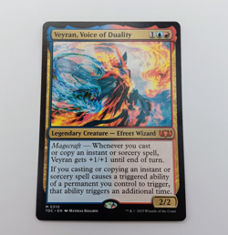Veyran, Voice of Duality MTG Mythic Rare Tarkir: Dragonstorm Commander Wizard - Image 1