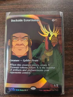 Dockside Extortionist Borderless FOIL MTG Avatar: TLA Eternal-Legal - Image 1