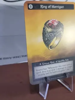Sorcery Contested Realm Arthurian Legends - Ring of Morrigan - Nonfoil Unique - Image 5