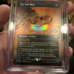 Magic: The Gathering MTG The One Ring LOTR FOIL Graded CGC 8.5 - Image 3