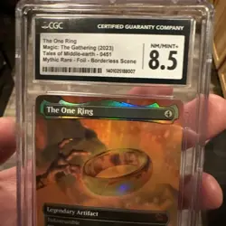 Magic: The Gathering MTG The One Ring LOTR FOIL Graded CGC 8.5 - Image 5
