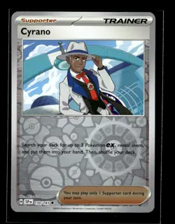 Pokemon Cyrano 170/191 Surging Sparks Reverse Holo Uncommon 3 Card Lot - Image 1