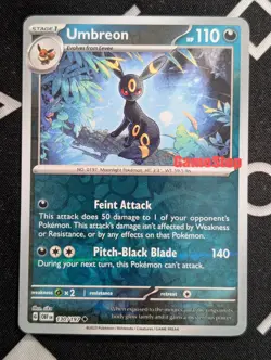 Umbreon - 130/197 - Pokemon Scarlet & Violet Promo SEALED Gamestop Holo NM - Image 1