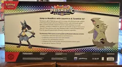 Pokemon Lucario Ex Tyranitar Ex Premium Collection Sams Club Prismatic SEALED - Image 2
