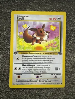 EVOLI COMMUNE - POKEMON 51/64 JUNGLE EDITION 1 FR - Image 1