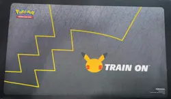 Pokemon 25th Anniversary Train-On Premium Play Mat + Fusion Strike Accessories - Image 1