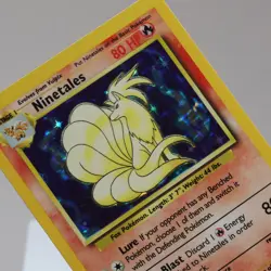 Pokemon TCG - Ninetales 12/102 Base Set Holo Rare WOTC 1999 - NM - Image 1
