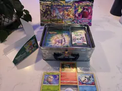 Pokemon Tin - 2 Evolving Skies 2 Fusion Strike 1 Brilliant Stars - Image 1