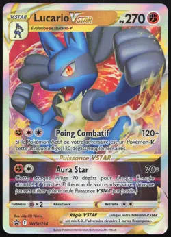 Carte Pokemon Lucario-VSTAR SWSH214 Promo SWSH Francais - Image 1
