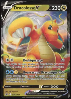 Carte Pokemon Dracolosse-V SWSH154 Promo SWSH Francais - Image 1