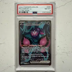 Pecharunt ex 085/064 Pokemon Scarlet & Violet Shrouded Fable Ultra Rare PSA 8 - Image 1