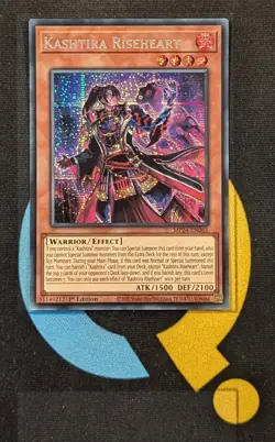 MP24-EN065 Kashtira Riseheart Prismatic Secret Rare 1st Edition YuGiOh - Image 1