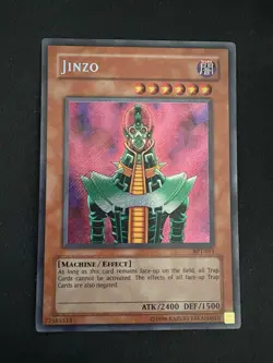 Yu-Gi-Oh! 2003 TCG Jinzo BPT-011 Secret Rare From Collectors Tin Near Mint! - Image 1