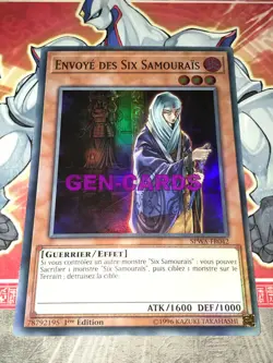 Carte Yu Gi Oh ENVOYE DES SIX SAMOURAIS SPWA-FR042 x 2 - Image 1