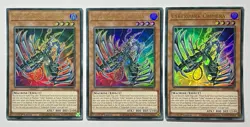 (Set Of 3) Cyberdark Chimera SDCS-EN002 (NM) Ultra Rare 1st Edition YuGiOh! TCG - Image 1