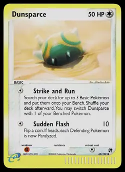 Pokemon Card - Dunsparce Sandstorm 60/100 Common Reverse Holo - Image 1