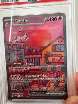 Pokemon TCG UPC 151 Mew ex 053 Sv: Scarlet & Violet Promo Card Holo PSA 10! - Image 3