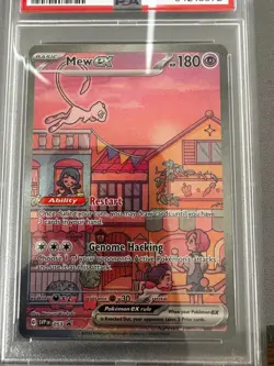Pokemon TCG UPC 151 Mew ex 053 Sv: Scarlet & Violet Promo Card Holo PSA 10! - Image 4