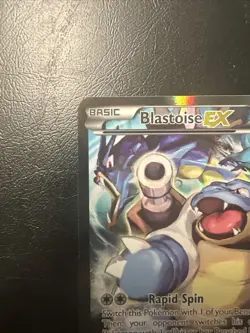 Pokemon TCG Blastoise EX Holo Promo Card XY122 In Excellent Condition! - Image 2