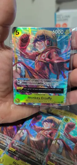 Monkey.D.Luffy (Illustration Box Vol.3) OP07-109 One Piece Promotion Cards Foil - Image 1