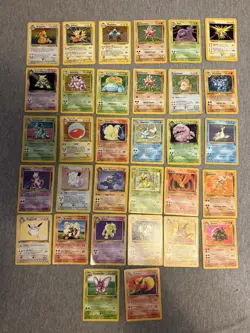 Vintage Pokemon Card Wotc Lot Of 32, Dragonite, Jolteon, Mewtwo, Venusaur, Etc - Image 1