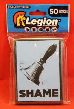 Legion 50 MTG Standard Card Sleeves Deck Protector - Shame - Image 2