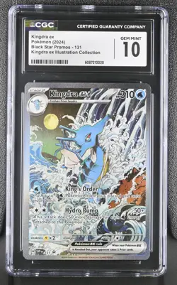 Pokemon Card CGC 10 Kingdra ex Special Illus. Coll. Promo SVP EN 131 - Image 1