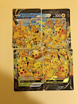 Pikachu V-Union SWSH142 SWSH: Sword & Shield Promo Cards Holo - Image 2
