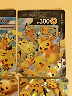 Pikachu V-Union SWSH142 SWSH: Sword & Shield Promo Cards Holo - Image 4