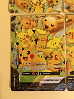 Pikachu V-Union SWSH142 SWSH: Sword & Shield Promo Cards Holo - Image 5
