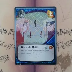 Naruto CCG, Kunoichi Battle #109 Diamond Foil NM 1st Edition Card English - Image 1