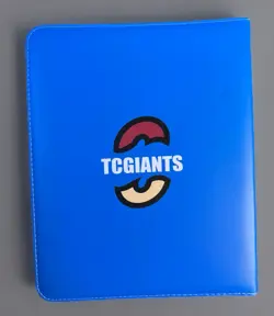 New Trading Card Binder Water 40 Sleeves 9 Pocket Zipper Wrist Strap Pokemon - Image 2