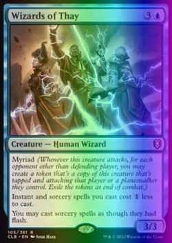 Wizards of Thay (105/1080) Commander Legends Battle for Baldur's Gate LP FOIL - Image 1
