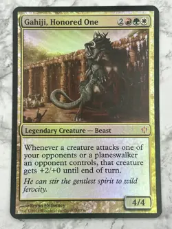 Gahiji, Honored One - MTG OVERSIZED Foil Magic The Gathering Commander 2013 - Image 1