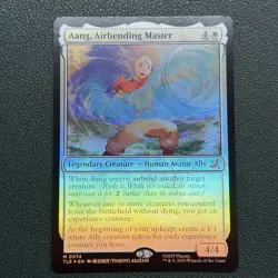 Mtg Avatar The Last Airbender Aang, Airbender Master NM Foil - Image 1