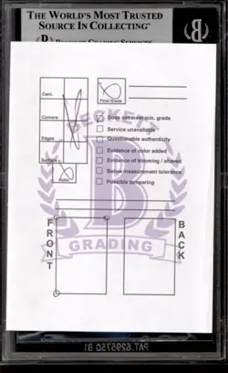 Magic MTG Beta Clone BGS AA MODERATELY PLAYED MP Inked Corners INK - Image 3