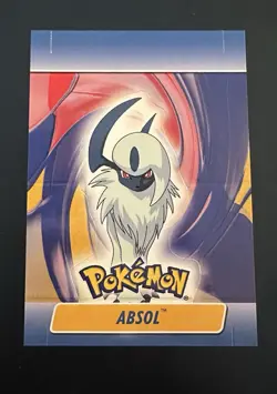 Absol Topps Pokemon Advanced Challenge Pop-Ups 1 of 10 - 2004 - Image 1