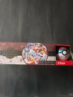 2025 Holiday Advent Calendar Pokemon TCG Costco Exclusive Sealed New w Poke Ball - Image 2