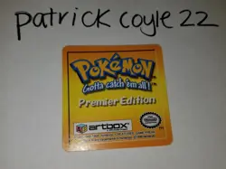 Artbox Pokemon Action Flipz Premier Edition #33 (Omanyte & Omastar) NM - Image 2