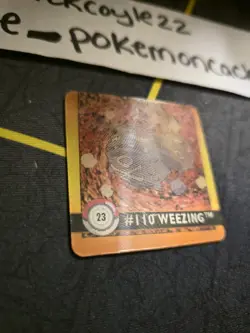 Artbox Pokemon Action Flipz Premier Edition #23 (Koffing & Weezing) MP - Image 2