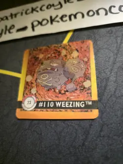 Artbox Pokemon Action Flipz Premier Edition #23 (Koffing & Weezing) MP - Image 3