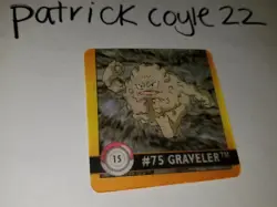 Artbox Pokemon Action Flipz Premier Edition #15 (Geodude & Graveler) NM - Image 1