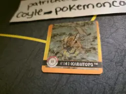 Artbox Pokemon Action Flipz Premier Edition #22 (Kabuto & Kabutops) LP - Image 3