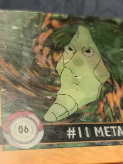 Artbox Pokemon Action Flipz Premier Edition #06 Caterpie/Metapod Heavily Played - Image 4