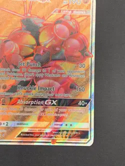 Pokemon TCG Buzzwole GX Holo Secret Rare 104/111 Crimson Invasion Lightly Played - Image 5